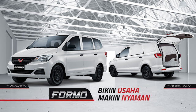 Wuling Formo, Harga Murah Bisa Pilih Tipe Komersil Atau Passenger