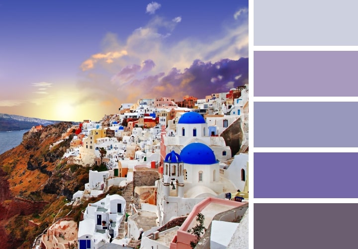 Santorini Color Palette