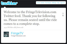 FringeTelevision is now on Twitter!