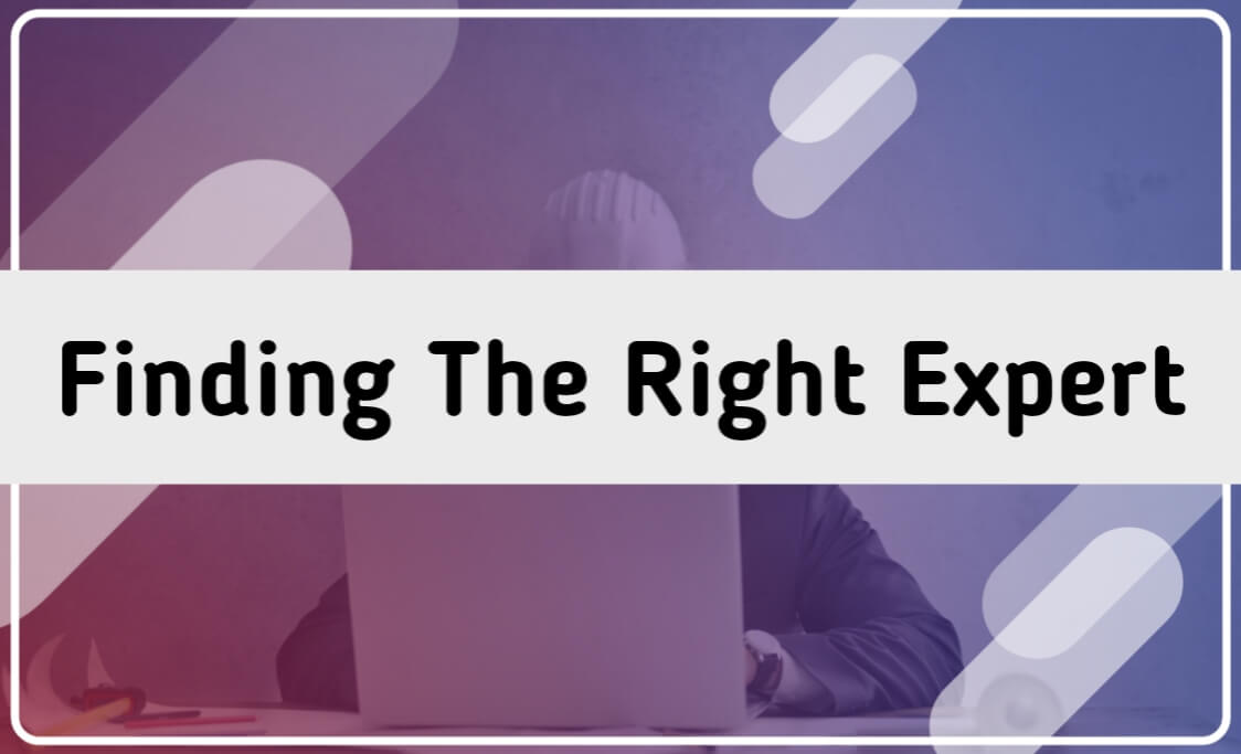 finding the right expert