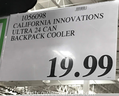 Deal for the California Innovations Ultra 24 Can Backpack Cooler at Costco