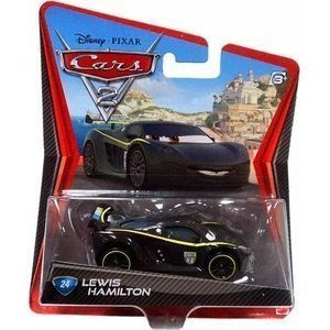 Pre-kindergarten toys - Disney / Pixar CARS 2 Movie 155 Die Cast Car Lewis Hamilton