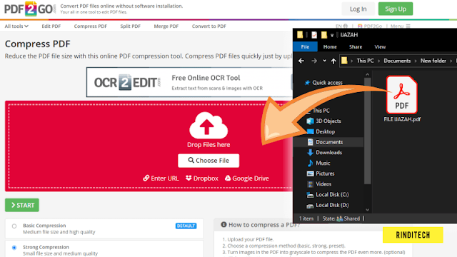 How to compress PDF files to a very small size