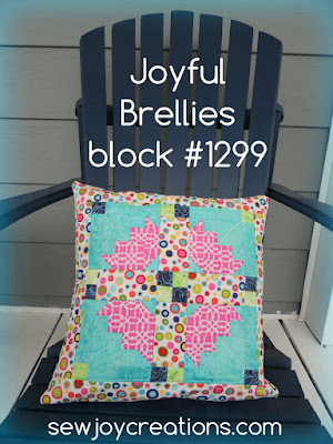 joyful brellies pillow