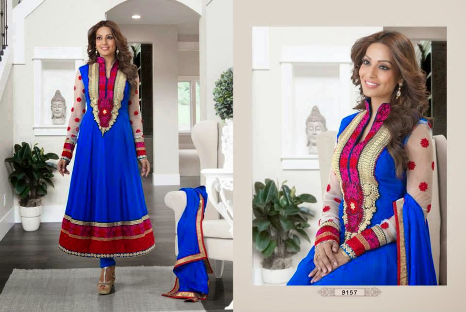 Stunning Bipasha Basu & Ayesha Takia on Latest Anarkali Suits