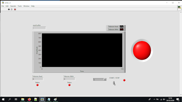 Pendeteksi Kebocoran Pipa Menggunakan Arduino Nano Dengan LabView