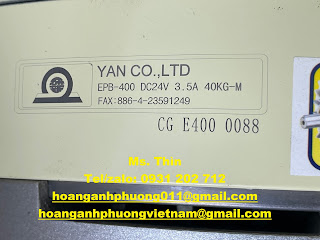 Thắng từ hãng Yan | model EPB-400 | hàng nhập khẩu giá tốt | new 100%   Z4929265500383_ac40e97f89ab077e1325be0dca463689