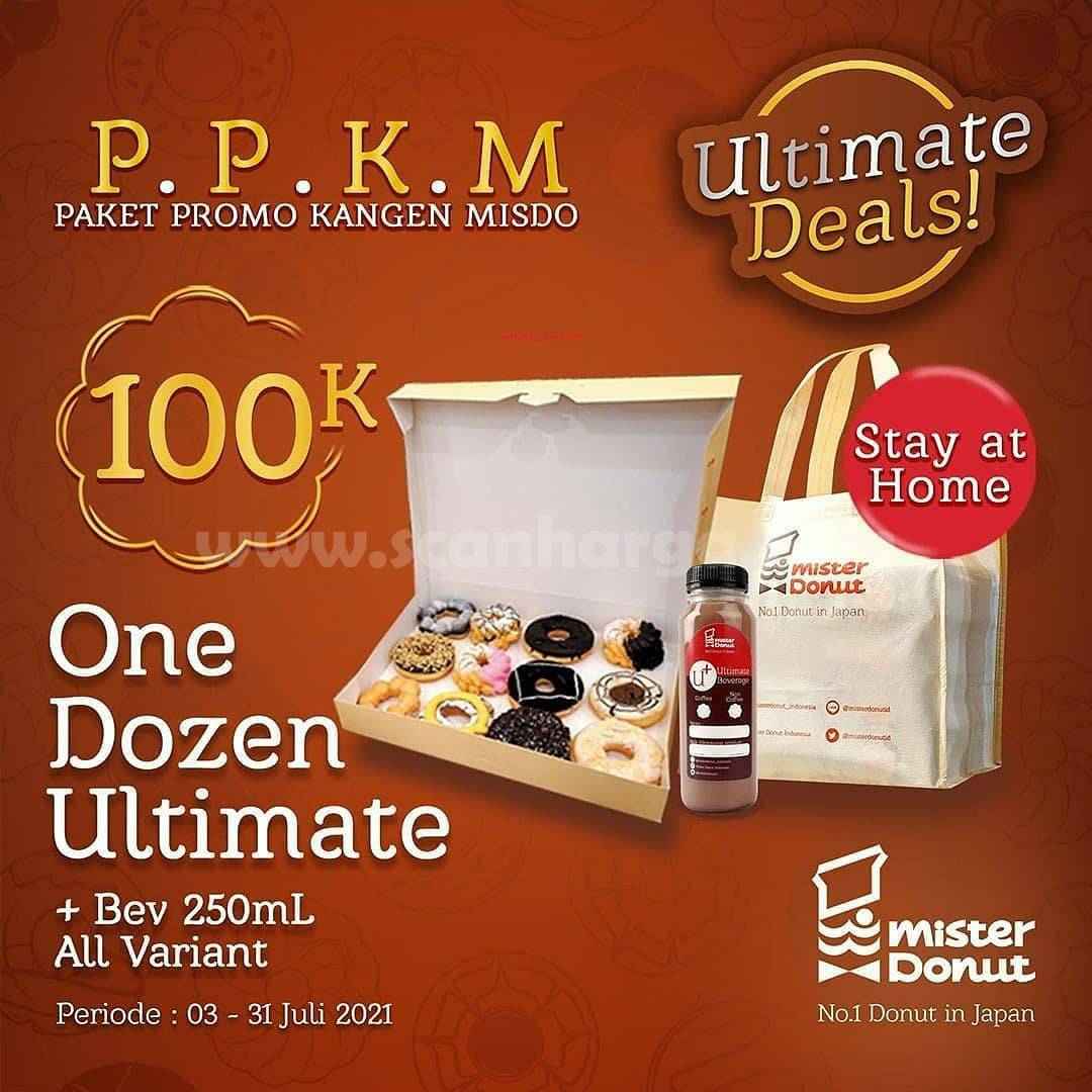 Mister Donut Promo PPKM (Paket Promo Kangen MISDO)