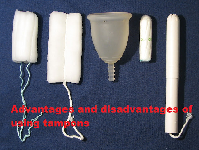 Advantages and disadvantages of using tampons