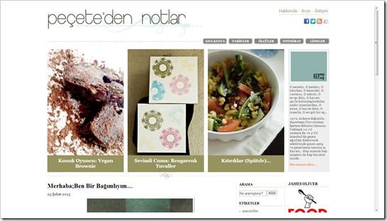 peçeteden notlar