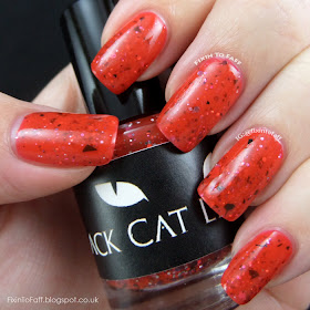 Black Cat Lacquer Aries swatch.