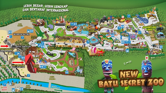 Peta Jawa timur Park 2 