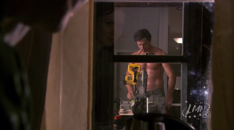 Matthew Settle Shirtless in Nora Roberts' Blue Smoke