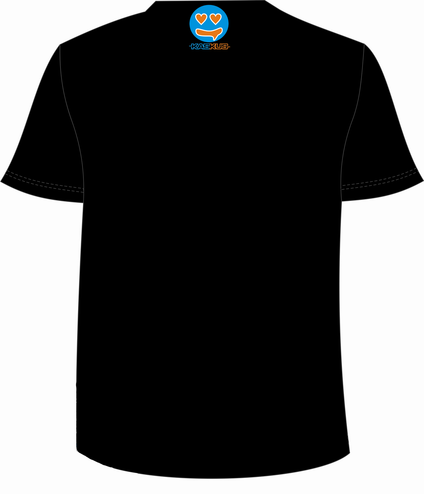 desain baju  polos  hitam  depan belakang image baju  kaos 