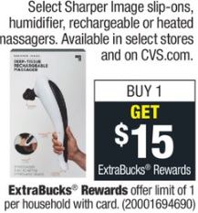 Sharper Image Slip-ons, Humidifiers or Rechargeable or Heated Massagers