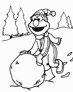 Elmo Coloring Pages