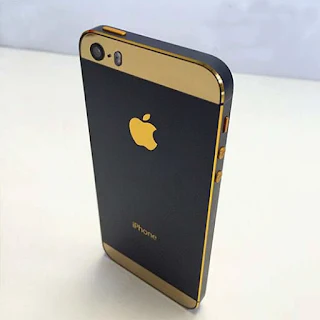 Iphone 5 64gb black gold