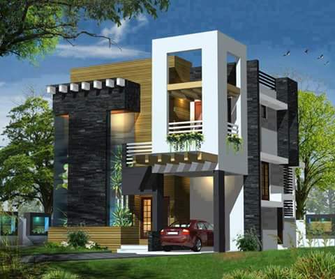 Desain Rumah Minimalis Modern 2 Lantai