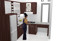 desain kitchen set terbaru 2016