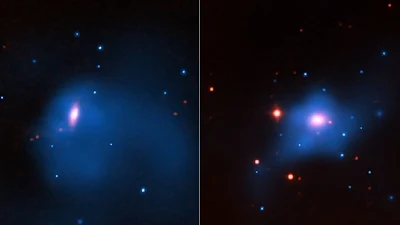 الثقوب السوداء في مراكز المجرات