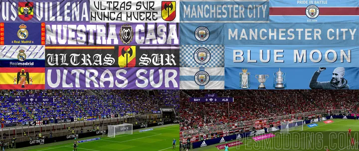 PES 2021 Fan Banners Mod