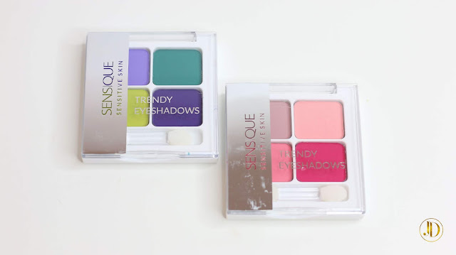 JAK SZALEĆ, TO SZLEĆ! - poczwórne paletki z serii Trendy Eyeshadow od Sensique