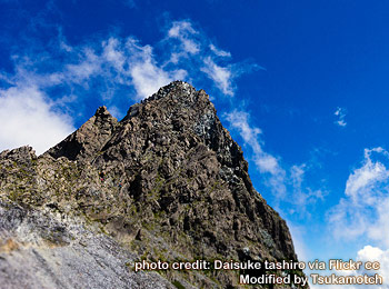 槍ヶ岳/Mt. Yarigatake photo credit by Daisuke tashiro