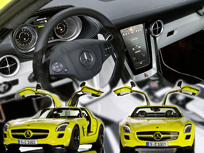 Mercedes-Benz Sports 2010 Cars SLS AMG E-Cell Concept 