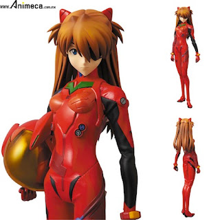 FIGURA ASUKA LANGLEY SHIKINAMI Q Ver. PLUG SUIT REAL ACTION HEROES EVANGELION 3.0 You Can (Not) Redo