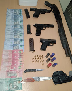 Autoridades apresan en Paraìso una persona con cuatro armas de fuego ilegales