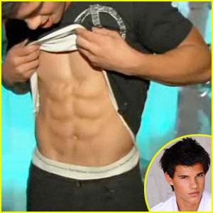 Taylor Lautner Shirtless