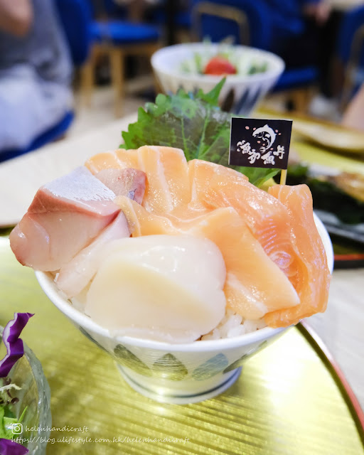 長沙灣 漁初 魚丼 日料 日本料理 刺身 魚生 壽司 串燒 三文魚 油甘魚