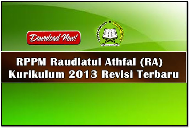 Contoh Format RPPM RA Pembelajaran Daring Kurikulum 2013 Terbaru