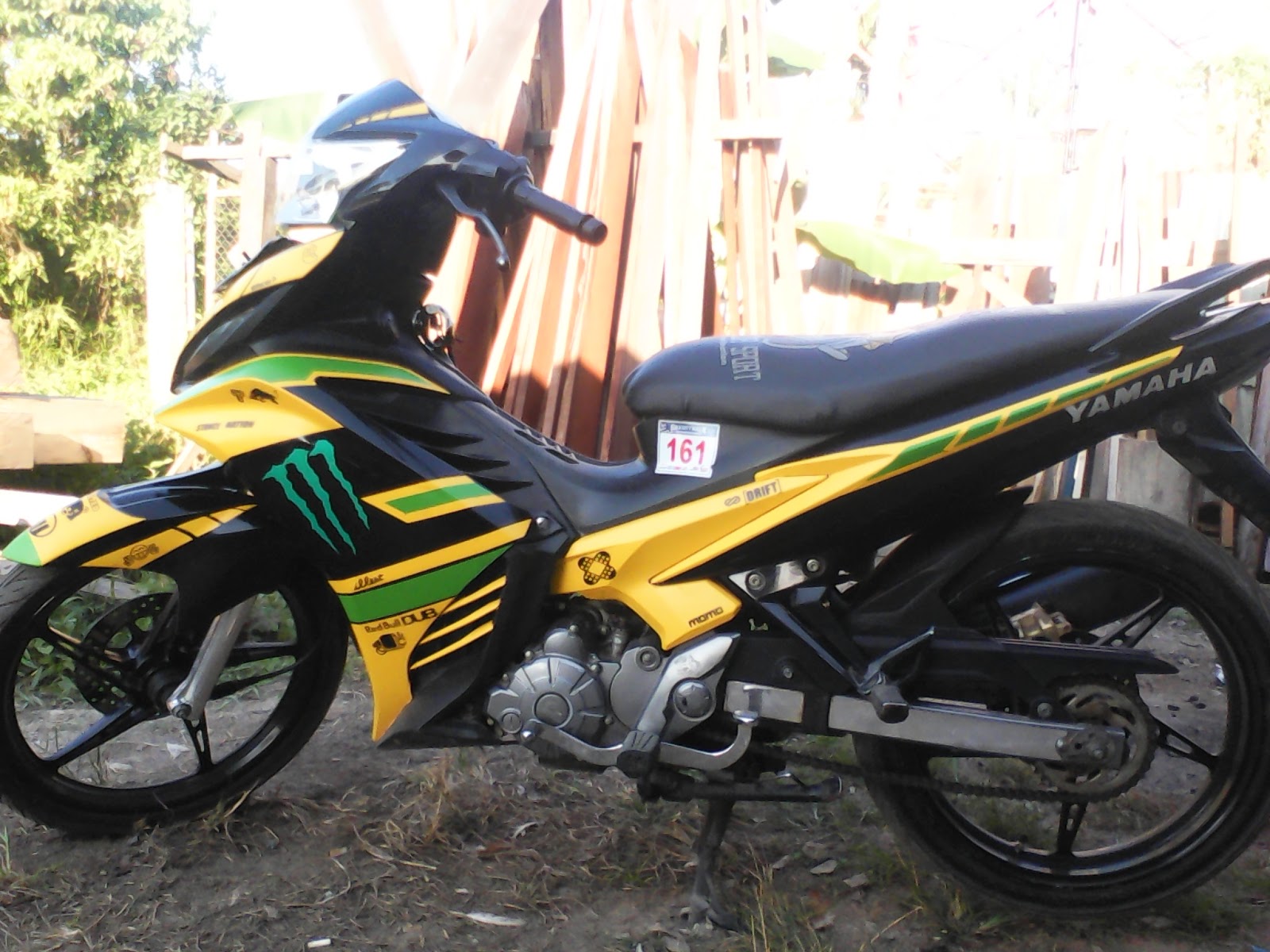 ide Modifikasi Jupiter Mx Monster Energy