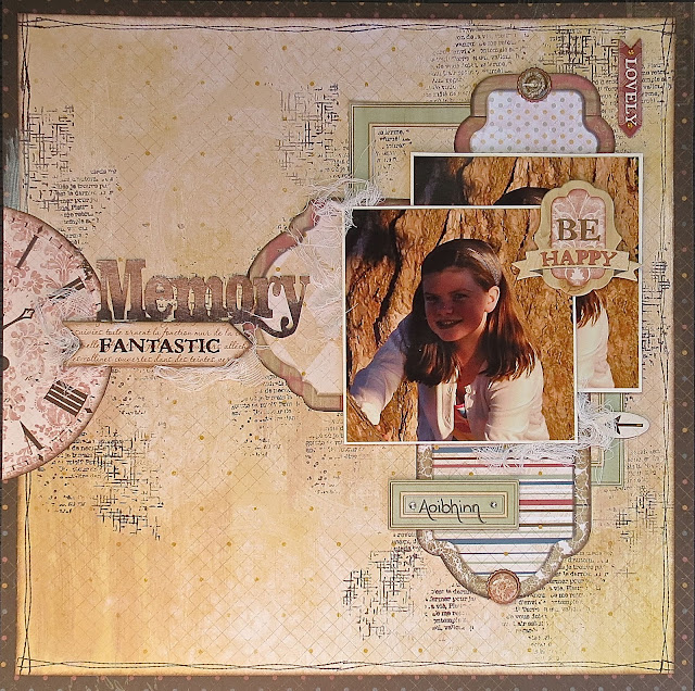 Fantastic Memory Layout 3 Ways by Megan Gourlay for BoBunny using Provence