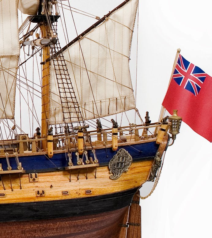 SCALE MODEL NEWS: HMS ‘ENDEAVOUR’ SAILING SHIP KIT: AHOY THERE, IT ...