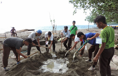 PEMBUATAN BAK SAMPAH KEC SAHU 