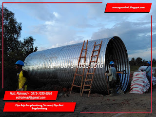 pipa besi armco nestable flange yogyakarta