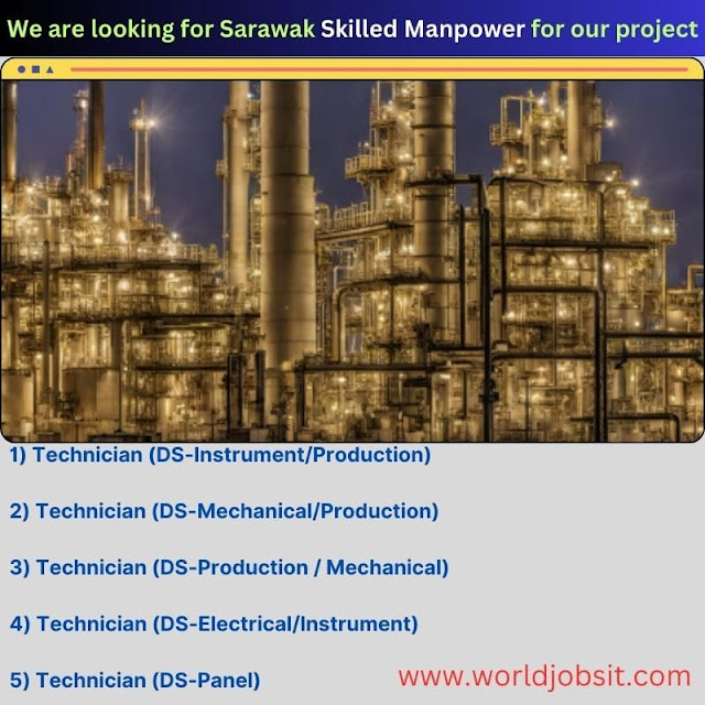 We are looking for Sarawak Skilled Manpower for our project