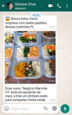 Como ganhar dinheiro com Marmita Fit depoimento