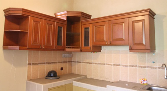 44 Model  Lemari  Dapur Minimalis  Modern dan Harga 