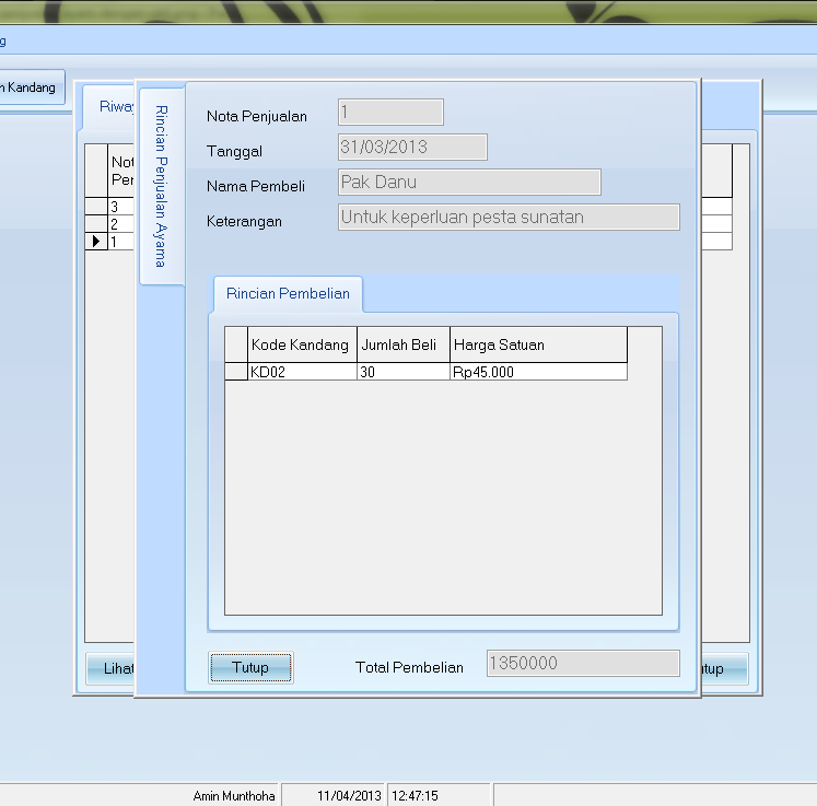 Contoh Database Access Sekolah - Contoh Soal2