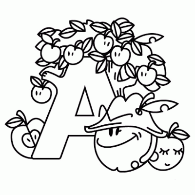 Top 10 Alphabet Letter Coloring Pages