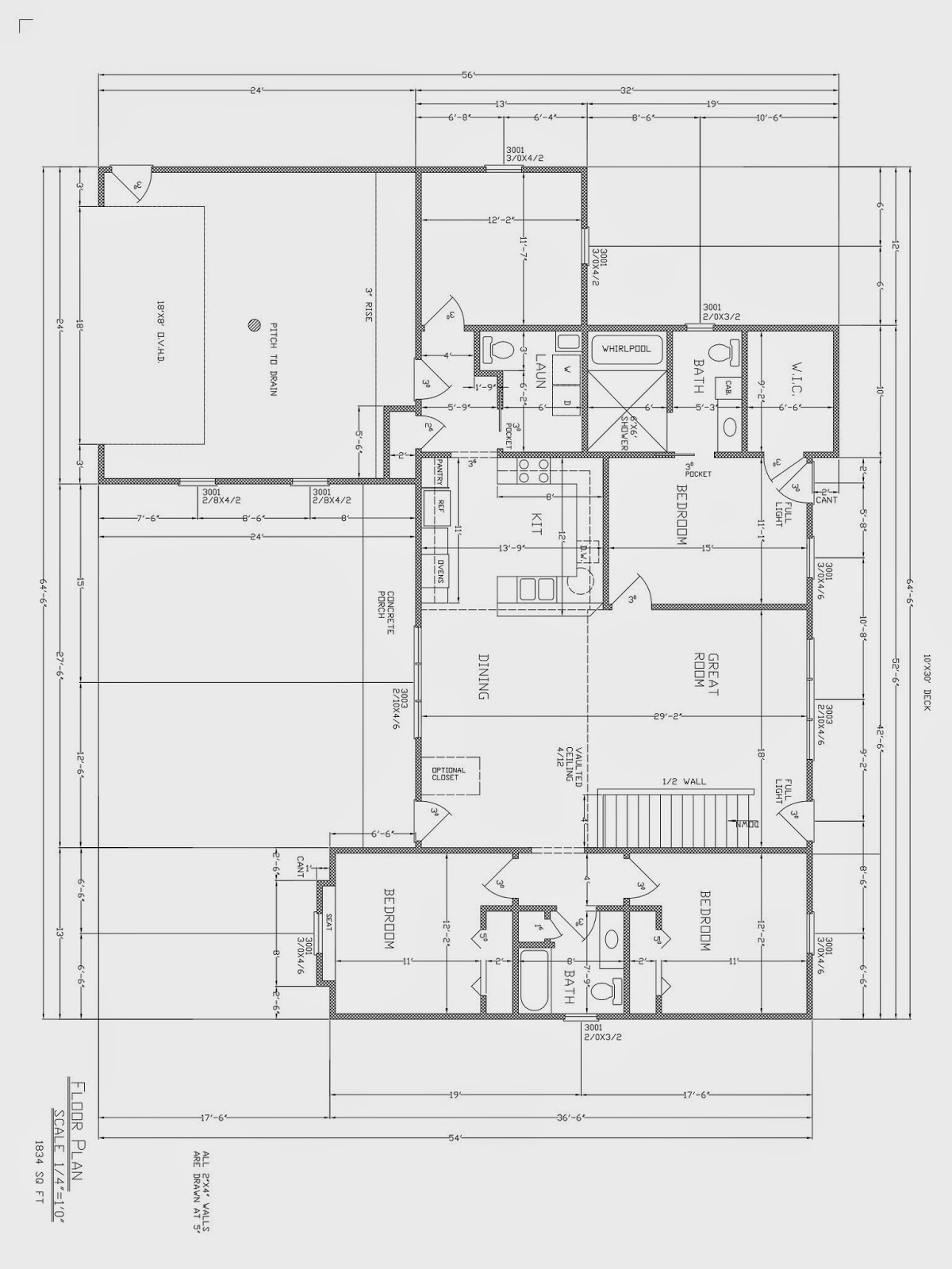 3 Bedroom Wheelchair Accessible  House  Plans  Universal 