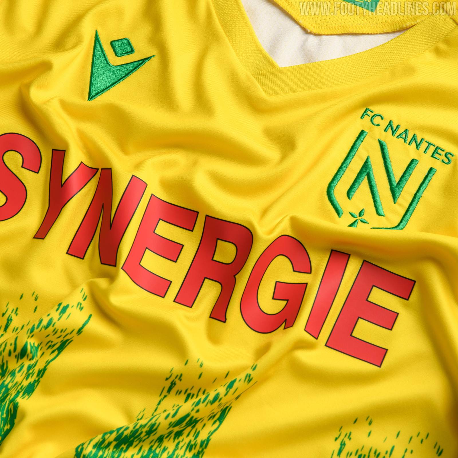 Macron FC Nantes 20-21 Heimtrikot veröffentlicht - Nur ...