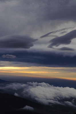 富士山８号目手前