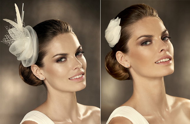 Chic Wedding Accessories Headpieces and Veils by Pronovias