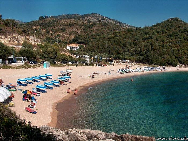 Παραλία Μέγα Άμμος "Σύβοτα" - Mega Ammos Beach sivota-epirus