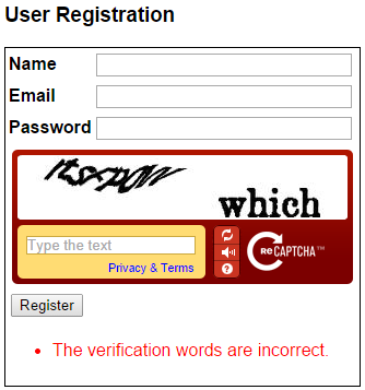 Using ASP.NET validation controls with recaptcha