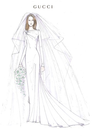 kate middleton wedding dress sketch. kate middleton wedding dresses